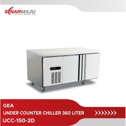 Stainless Steel Under Counter Chiller 360 Liter UCC-150-2D