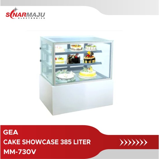 Cake Showcase GEA White Marble Panel 285 Liter MM-730V