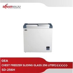 Chest Freezer Sliding Glass GEA 256 Liter SD-256H