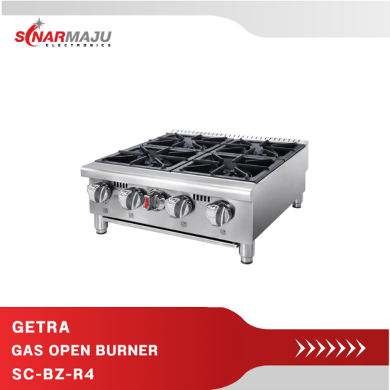 GAS OPEN BURNER GETRA SC-BZ-R4