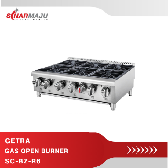 GAS OPEN BURNER GETRA SC-BZ-R6