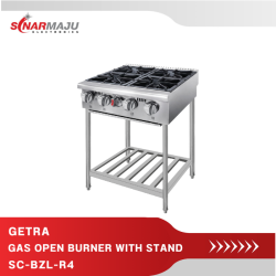 GAS OPEN BURNER WITH STAND GETRA SC-BZL-R4
