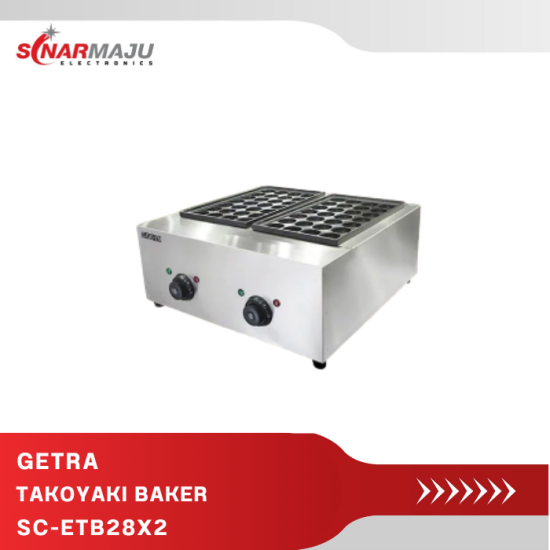 Electric Takoyaki Baker Getra SC-ETB28X2