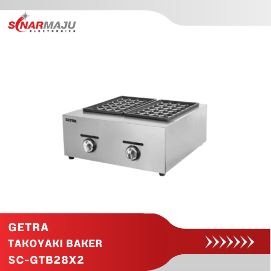 Gas Takoyaki Baker Getra SC-GTB28X2