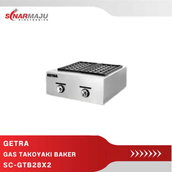 Gas Takoyaki Baker Getra SC-GTB28X2