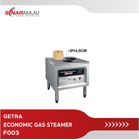 Economic Gas Steamer GETRA F003