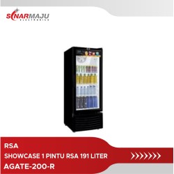 Showcase 1 Pintu RSA 191 Liter Display Cooler AGATE-200R