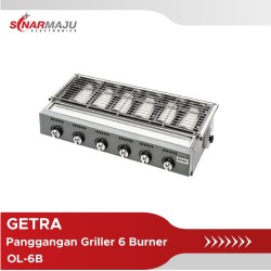 Griller Burner Getra Pemanggang BBQ 6 Tunggku OL-6B