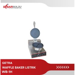 Waffle Baker Listrik Getra WB-1H Dimensi Round 18 cm