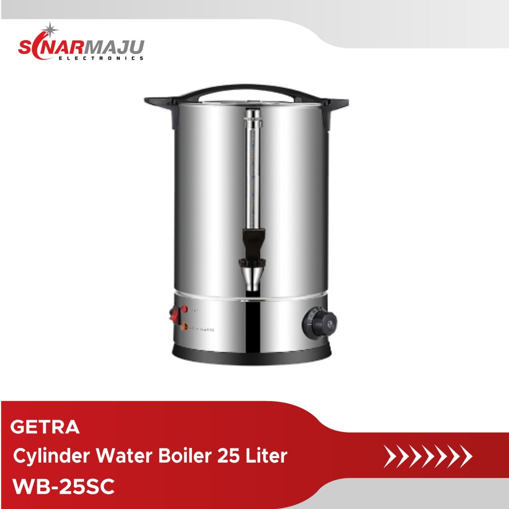 Cylinder Water Boiler 25 Liter GETRA Pemanas Air WB25SC