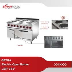 Electric Open Burner Getra LER-76V