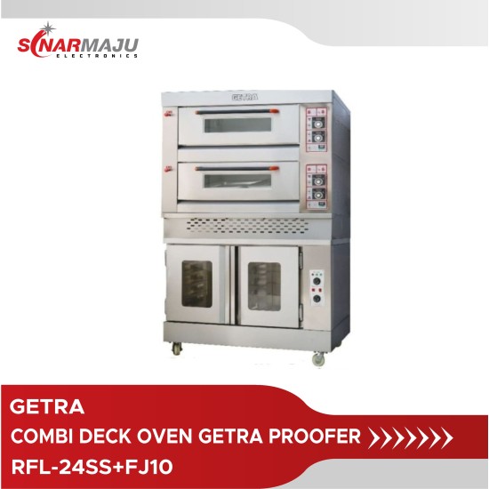 Combi Deck Oven Getra Proofer RFL-24SS+FJ10