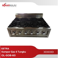 Kompor Gas 4 Tungku Getra OL-GOB-60
