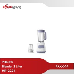 Save SR 150 Philips Electric Blender, 1.5L Jar, With Grinder, 700W, White,  HR2221/01