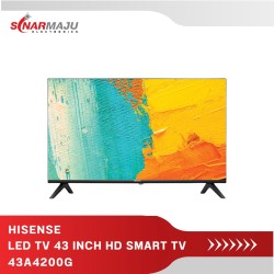 Led TV 43 INCH Hisense Full HD Google TV Android 11 43A4200G