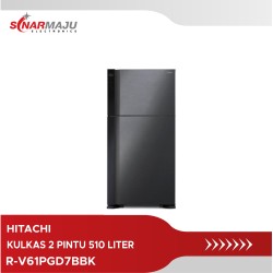 Kulkas 2 Pintu 510 Liter HITACHI R-V61PGD7BBK