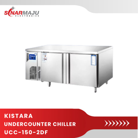 Undercounter Chiller 2 Pintu KISTARA 360 Liter UCC-150-2DF