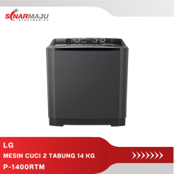 MESIN CUCI 2 TABUNG 14 KG LG P-1400RTM