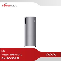 Freezer 1 Pintu LG Smart Inverter 171 Liter GN-INV304SL