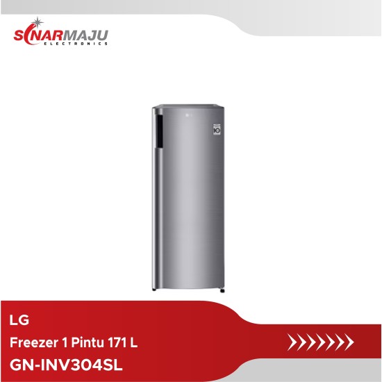 Freezer 1 Pintu LG Smart Inverter 171 Liter GN-INV304SL