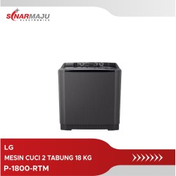 Mesin Cuci 2 Tabung LG 18 Kg P-1800-RTM