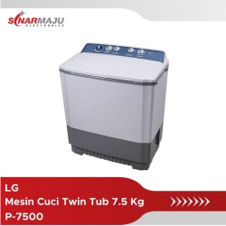 Mesin Cuci 2 Tabung LG 7.5 Kg Twin Tub P-7500