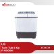 Mesin Cuci 2 Tabung LG 8 Kg Twin Tub P-8000N