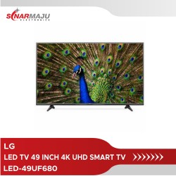 LED TV 49 Inch LG 4K UHD Smart TV LED-49UF680