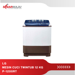 Mesin Cuci 2 Tabung LG 12 Kg Twin Tub P1200RT