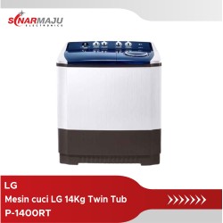 Mesin Cuci LG 14kg, Twin Tub P-1400RT