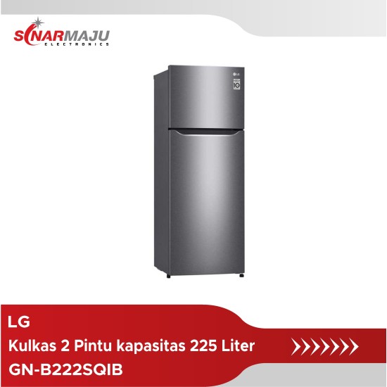 Kulkas 2 Pintu LG 225 Liter GN-B222SQIB