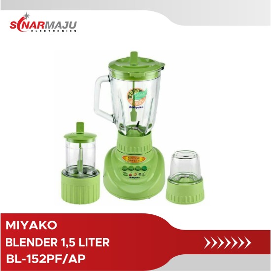 BLENDER 1,5 LITER MIYAKO BL-152PF/AP BLENDER 1,5 LITER MIYAKO BL-152PF/AP