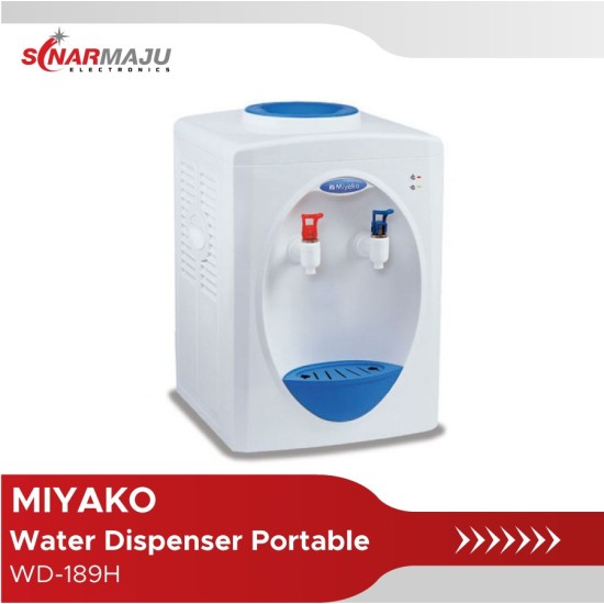 Water Dispenser Miyako Galon Atas Portable WD-189H