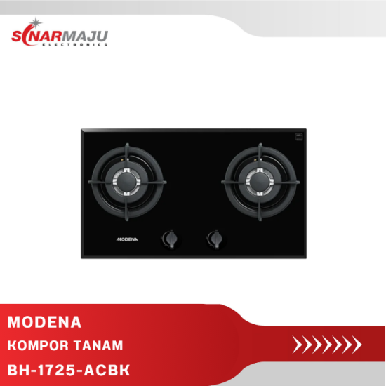GAS HOB 2 TUNGKU MODENA KOMPOR TANAM BH-1725-ACBK