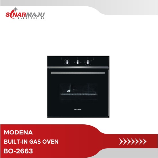 Built-In Gas Oven Modena 56 Liter BO-2663