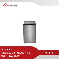 Mesin Cuci 1 Tabung Modena 11 Kg Top Loading WT-1120-UFGY