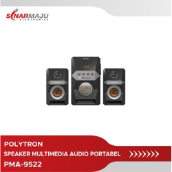 Speaker Multimedia Audio Portabel Polytron PMA-9522
