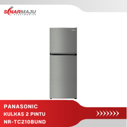 Kulkas 2 Pintu Panasonic 182 Liter Prime Fresh NR-TC210BUND