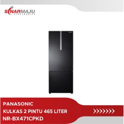 Kulkas 2 Pintu Panasonic 465 Liter Prime Fresh Bottom Freezer NR-BX471C