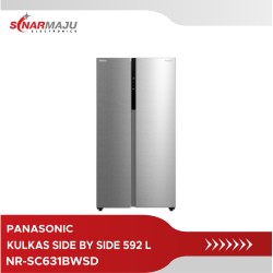 Kulkas Side By Side PANASONIC 592 Liter NR-SC631BWSD