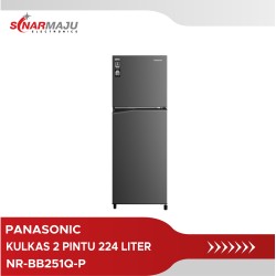 Kulkas 2 Pintu Panasonic 224 Liter Prime Fresh NR-BB251Q-P