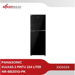 Kulkas 2 Pintu Panasonic 224 Liter Prime Fresh NR-BB251Q-PK