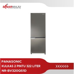 Kulkas 2 Pintu Panasonic 322 Liter NR-BV320QS1D