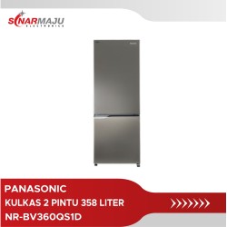 Kulkas 2 Pintu Panasonic 358 Liter NR-BV360QS1D