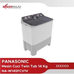 Mesin Cuci 2 Tabung Panasonic 14 Kg Twin Tub NA-W145FCV1V