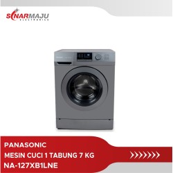 Mesin Cuci 1 Tabung Panasonic 7 Kg Front Loading NA-127XB1LNE