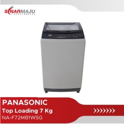 Mesin Cuci 1 Tabung Panasonic 7.2 Kg Top Loading NA-F72MB1WSG