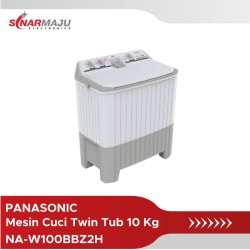 Mesin Cuci 2 Tabung Panasonic 10 Kg Twin Tub NA-W100BBZ2H