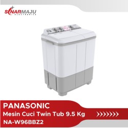 Mesin Cuci 2 Tabung Panasonic 9.5 Kg Twin Tub NA-W96BBZ2