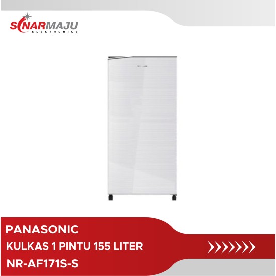 Kulkas 1 Pintu Panasonic 155 Liter NR-AF171S-S